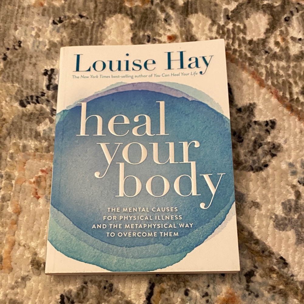 Louise Hay “Heal Your Body” Paperback Book